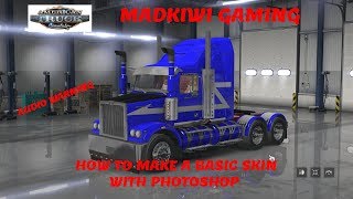 American Truck Simulator how to make a skin with photoshop screenshot 1
