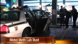 Man calls police, ends up jailed for meth lab