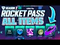 EVERY ITEM IN ROCKET PASS SEASON 2 SHOWCASE (2020 UPDATE)