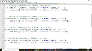 Express Web Framework (Node.js-JavaScript) - Part08.6