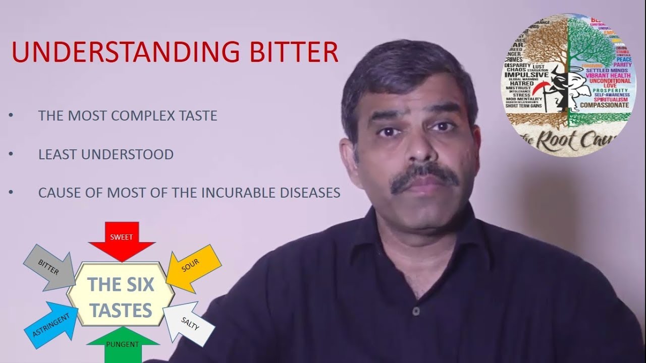 HOW DOES BITTER TASTE WORK AYURVEDA (CAUSE AND CURE OF DISEASES) YouTube