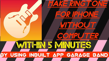 Make Ringtone For iPhone Using GarageBand - 2021 [Easy Method!] no computer required tech box talks
