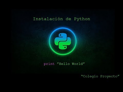 Instalación de Python