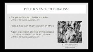 Modern Politics / Band, Tribe, Chiefdom, State