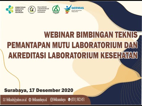 BIMTEK PEMANTAPAN MUTU LABORATORIUM DAN AKREDITASI LAB. KESEHATAN