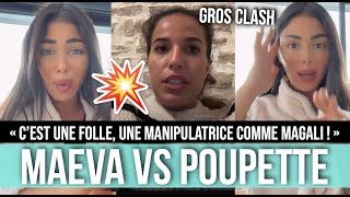 MAEVA CLASH TRÈS FORT POUPETTE KENZA ET BALANCE TOUTE LA VÉRITÉ 😱 C'EST LA GUERRE !!