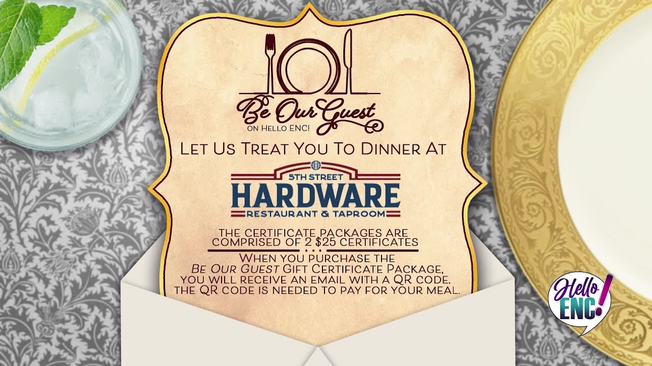 Be Our Guest 5th Street Hardware Restaurant & Taproom YouTube