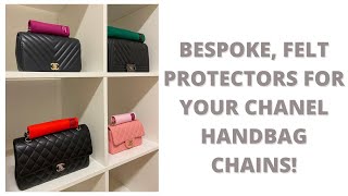 STORING THE CHAINS ON YOUR CHANEL BAGS  Chain Wraps for your Chanel  Handbags 