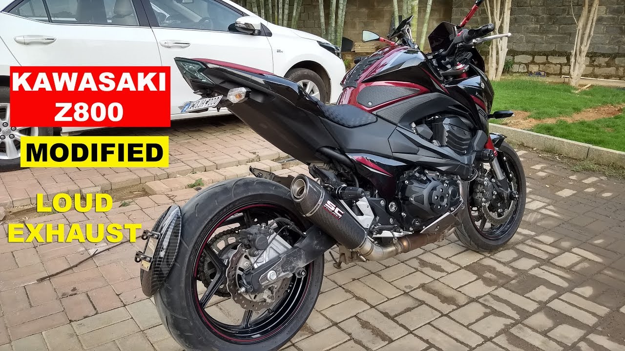 z800 Exhaust Note SC PROJECT installed Its Loud YouTube