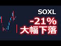SOXL21%下落！買い場なのか？暴落なのか？見解を述べます。