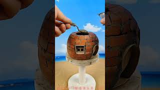Mini Home Build in a Tiny World! #minihouse #miniature #miniworld #craft #tinyhouse #diy #animation
