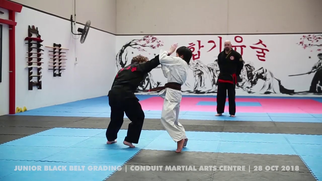 Conduit Martial Arts Centre Junior Black Belt Grading, Hapkido