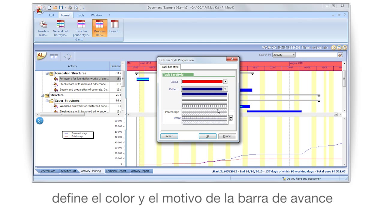 Tutorial de PriMus KRONO - Estilo Barra Avance - ACCA software - YouTube