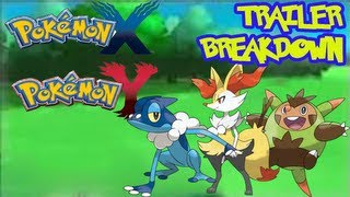 Pokemon X and Y Trailer Breakdown: Starter Evolutions!