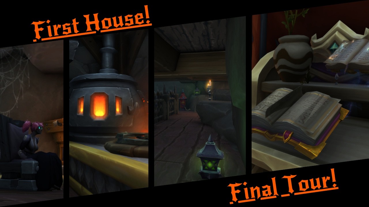 Final House Tour Until Midnight! World of Warcraft: Housing Edition.