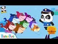 Baby Shark Vs Baby Panda Policeman | Number Song,Learn Colors | Kids Safety Tips | BabyBus Song