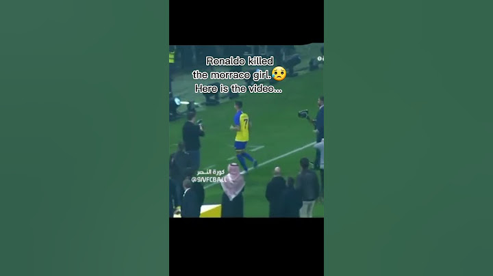 Ronaldo killed the Moroccan girl!!!😓😓😓 #shorts #ronaldo