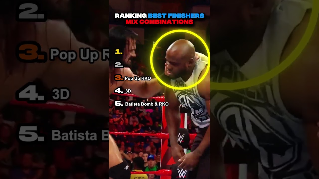 Ranking BEST Finisher Combinations Pt2