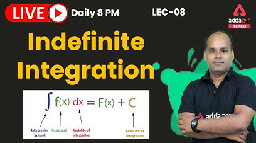 JEE Maths | Indefinite Integration Class 12 | JEE Mains | JEE Advanced #8