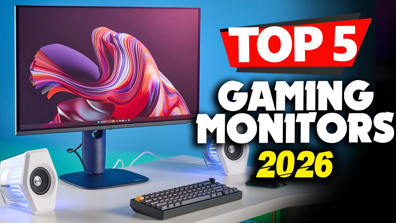 Top 5 Best Budget Gaming Monitors 2026 (Watch Before You Buy) - YouTube