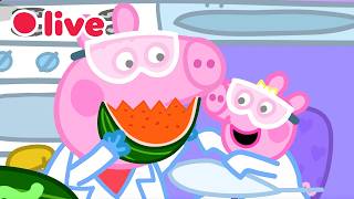 🔴 AO VIVO ⭐ Os melhores momentos de Peppa como irmã mais velha da Bebê Evie! 🍼 Episódios Completos
