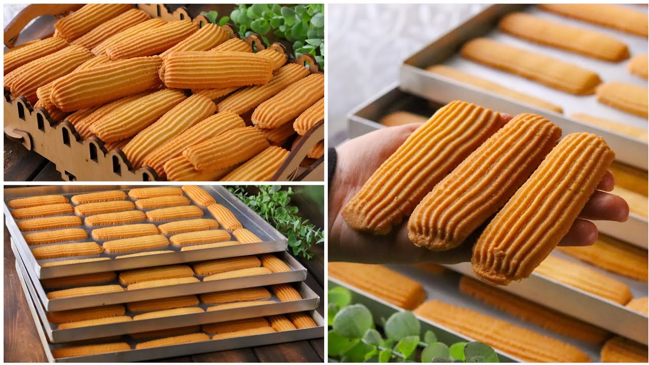 بسكوت العيد الفاخر هش ومقرمش وب2بيضه بس‼️انجح واسهل وصفه هتجربيها✌️