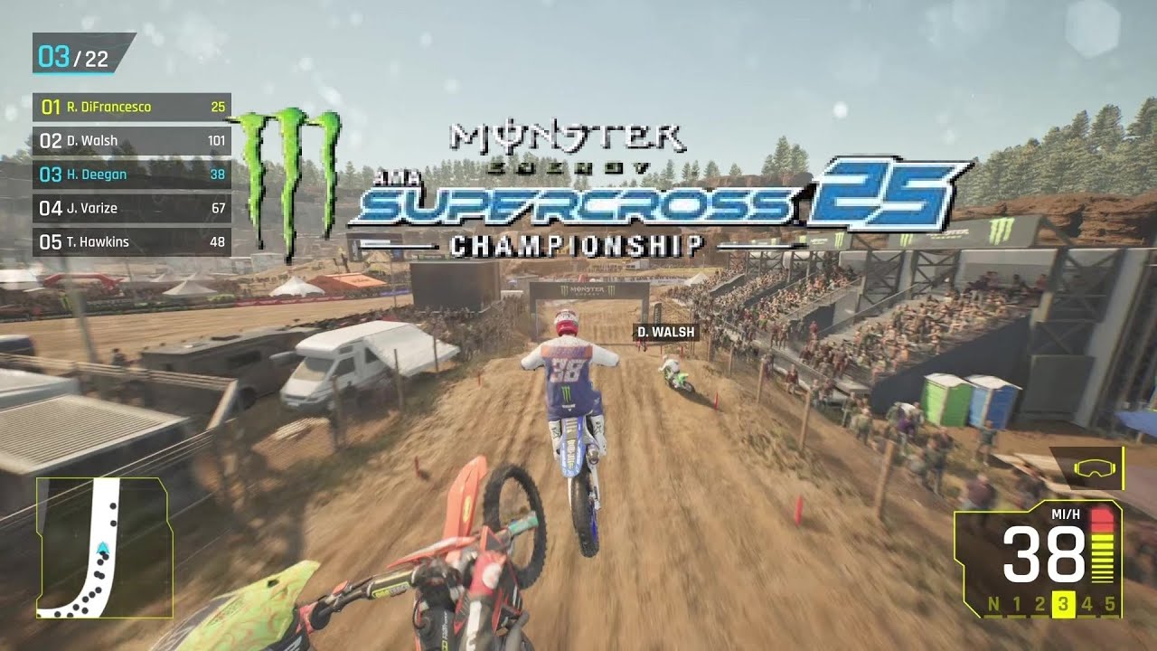 MONSTER ENERGY SUPERCROSS 25 - EARLY ACCESS - OFFLINE BOT RACE - A.I IS FAST!!!!!