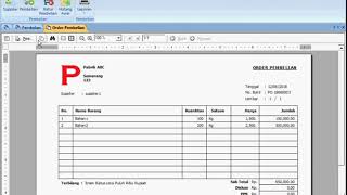 Entri Data Pembelian Tempo Pada Software Pabrik GRATIS screenshot 5