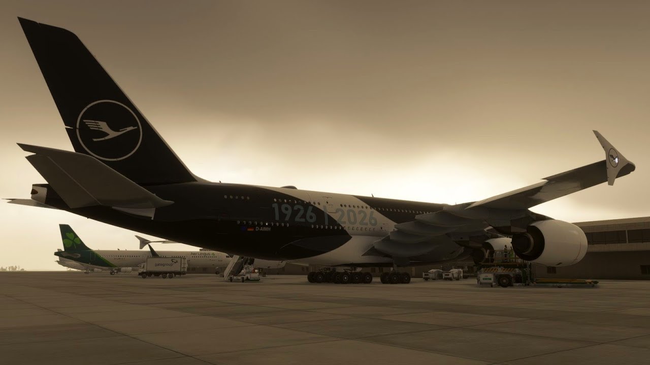 [MSFS 2024 | VATSIM] Freshly painted for Lufthansa's 100th anniversary | DLH9901/LH9901 | EINN-EDDM