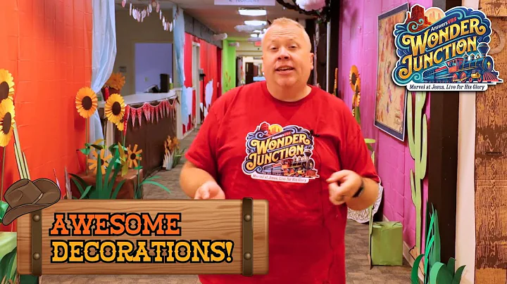 Fun New Hallway Design! | Wonder Junction VBS: Decorations