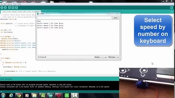 How to control  servo motor with arduino and serial monitoring window