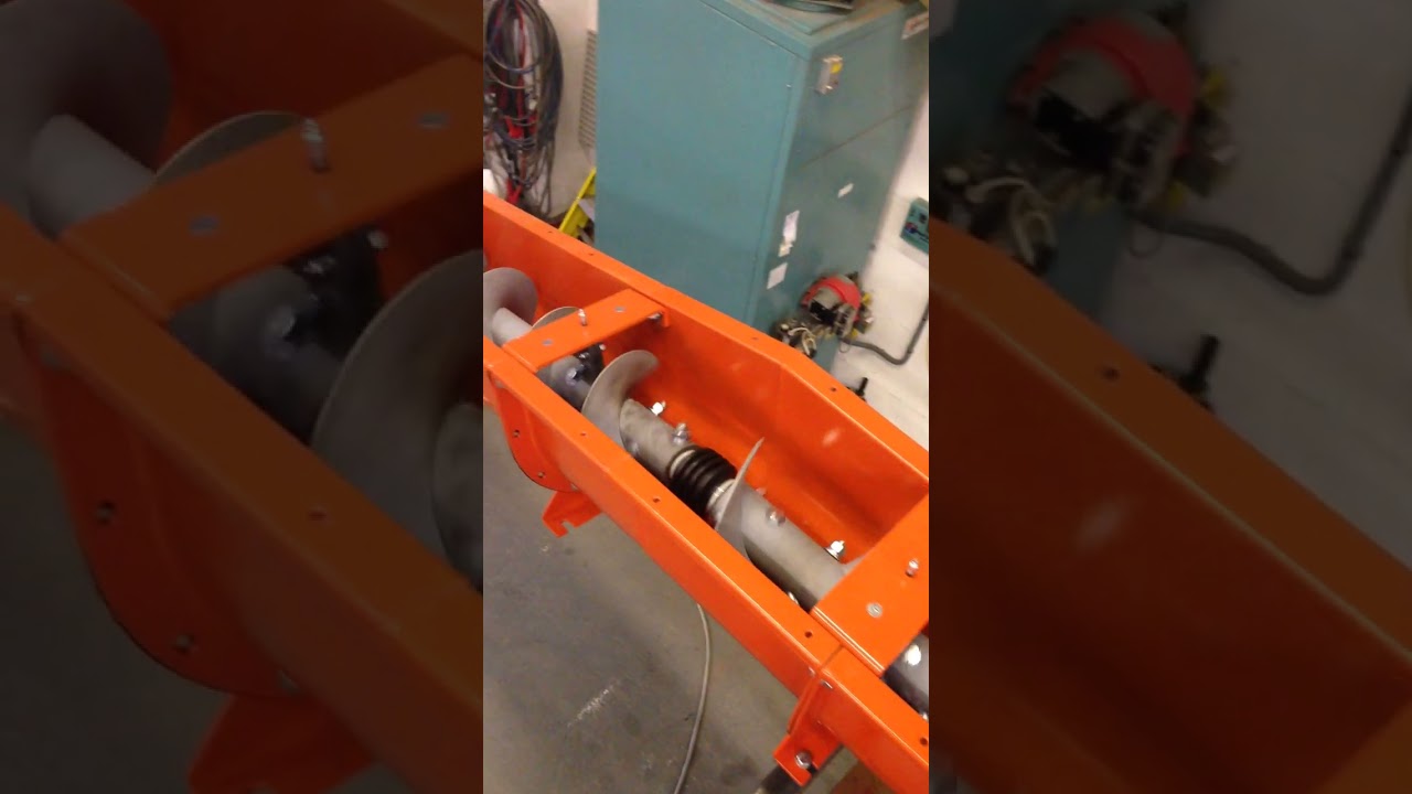 Double Incline Screw Conveyor