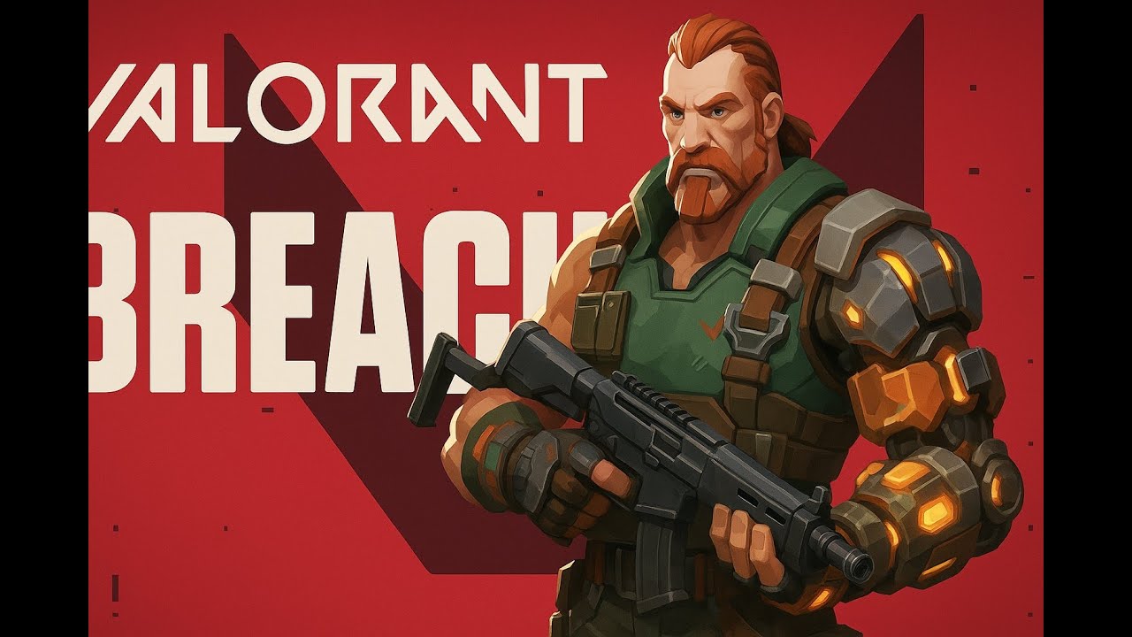 VALORANT Gameplay | Breach Main | Day 1 in middle east server