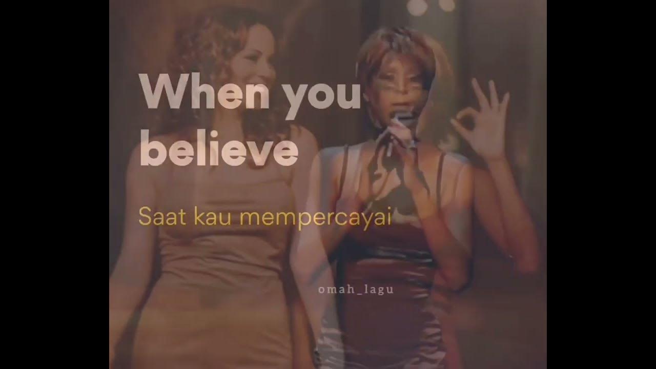 When You Believe ( Lyrics + Video ) Mariah Carey Feat Whitney Houston YouTube
