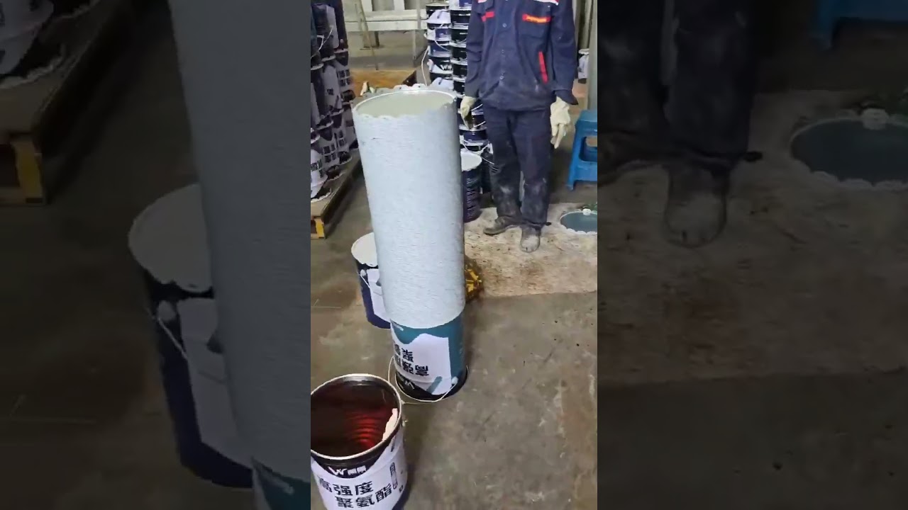 Polyurethane Liquid Membrane in Production
