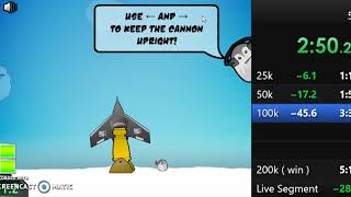 Learn to fly 3 200k in 4:56.21