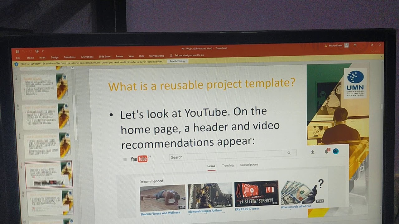 Week 10 - YouTube