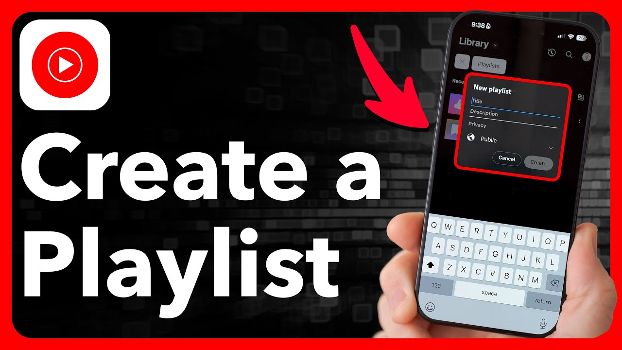 How To Create A Playlist On YouTube Music - YouTube