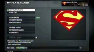 TNA Black Ops Superman Logo (No Backround)