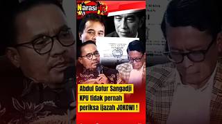 GOKIL🔥apa KPU bermain ?❓❗#shorts #ijazahpalsu #jokowi #roysuryo #politik