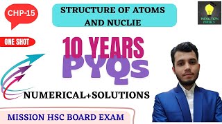 One Shot | Chapter -15 | PYQs Numericals with solution | Class12 | HSC Board Exam | 