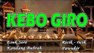GENDING GENDING KEBO GIRO ESUK ESUK BASS GLEER COCOK BUAT ACARA HAJATAN 