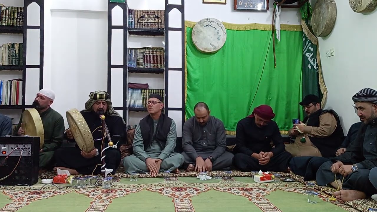 مديح حربي بصوت المداح كيلان في تكيه الحاج حميد الكامل في صلاح الدين قضاء الدور 