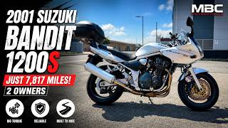 2001 Suzuki Bandit 1200S with Just 7,817 Miles! | Walkaround & Cold Start ⭐