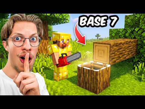 J'ai Construit les Bases les Plus Secrètes de Minecraft !