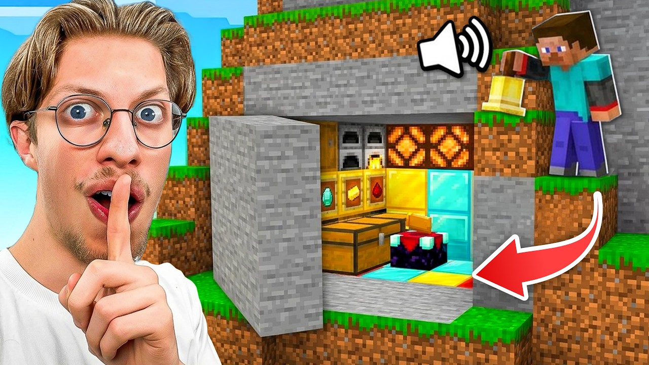 J'ai Construit les Bases les Plus Secrètes de Minecraft !
