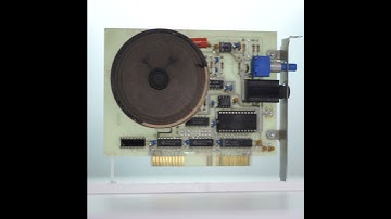 AdLib Sound Card, 360 view, 1986 Prototype