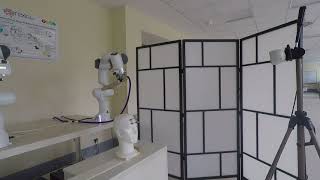 Evaluation of hand-eye and robot-world calibration algorithms for TMS application