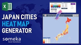 Japan Heat Map Excel Template Enhance Ysis On Heat Map Of Japan