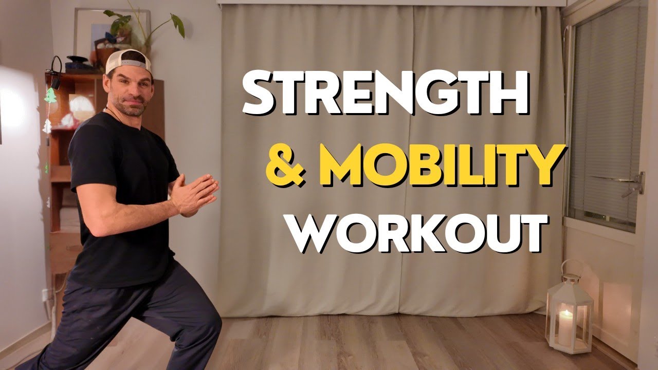Day 23: Strength & Mobility Workout | At-Home Beginner Routine - YouTube